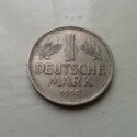 Продам монету 1 дойчмарка 1950 года G Германия Карлсруэ